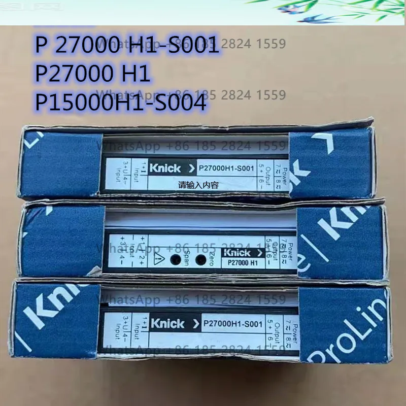 

Модуль изоляции Knick P 27000 H1-S001 P27000 H1 P15000H1-S004