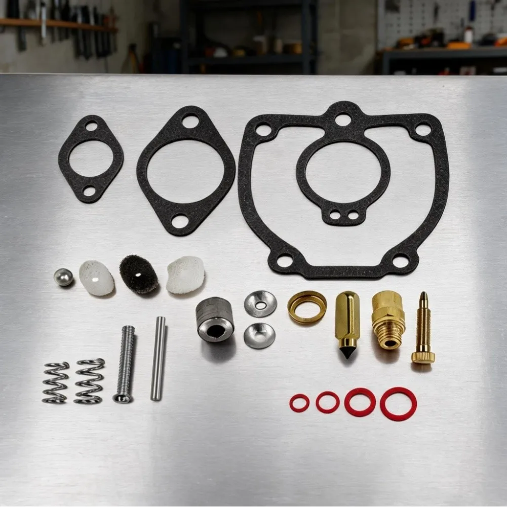 Carburetor Repair Kit for International Harvester 400 450 656 Tractors Fits 47387DB 356948R92 357231R92 Models