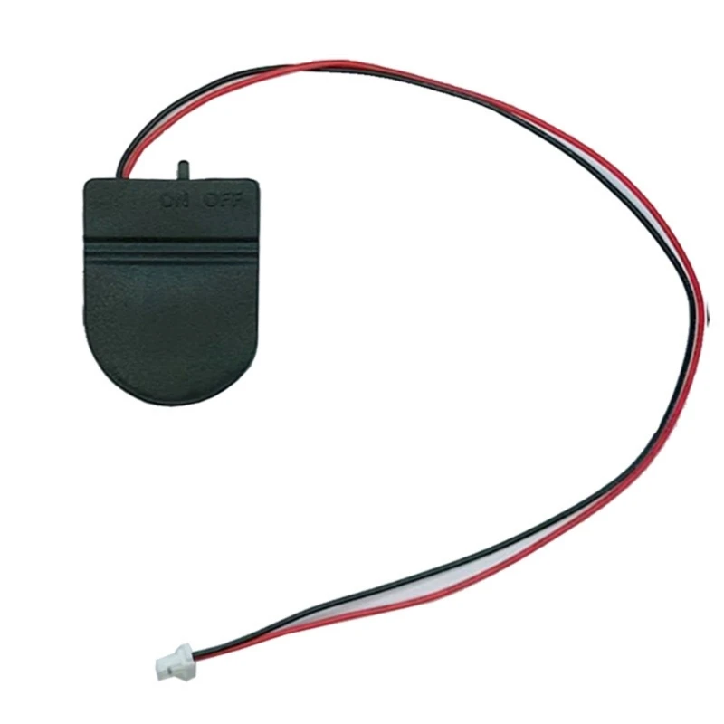 RTC Battery Box Battery Power Supply Cable for Raspberry Pi 5 Development Board (Not Include CR2032 Battery)