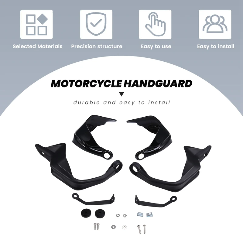 

Motorcycle Wind Shield Hand Guards for VOGE Valico BlackJAS