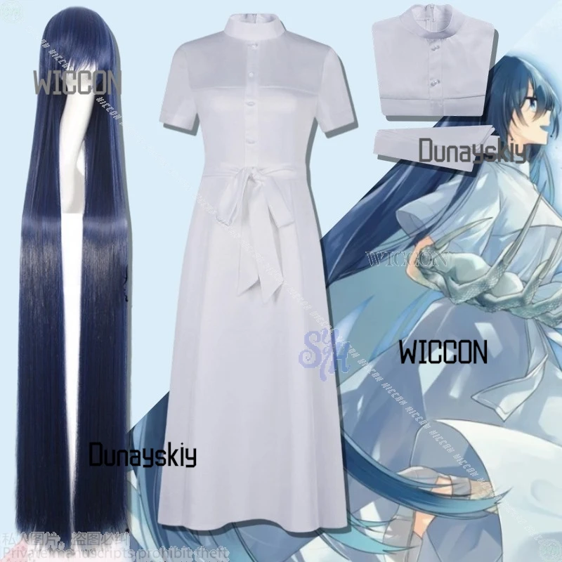 

This Monster Wants Eat Me Oumi Shiori Cosplay Costume Wig Lolita Dress Kawaii Cute Jirai Kei Long 150cm Wig Medieval Halloween