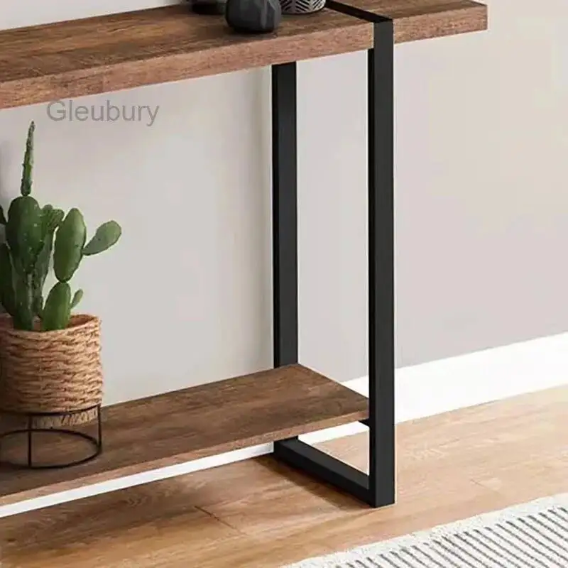 Mesas Premium de Diseño Minimalista y Estrecho, Consola Rústica, Mesas Consola Modernas, Consola Clásica Vintage, Mueble de Entrada