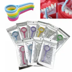 5 stücke Zahnarzt Geschenk Nette Dental Karte Halter Bunte Gummi Zähne Molaren Form Telefon Karte Name Lagerung Dsiaply Stehen Für klinik