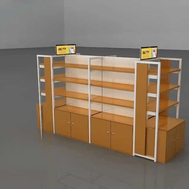 Uniquely designed retail store cosmetics wire stand stone display stand