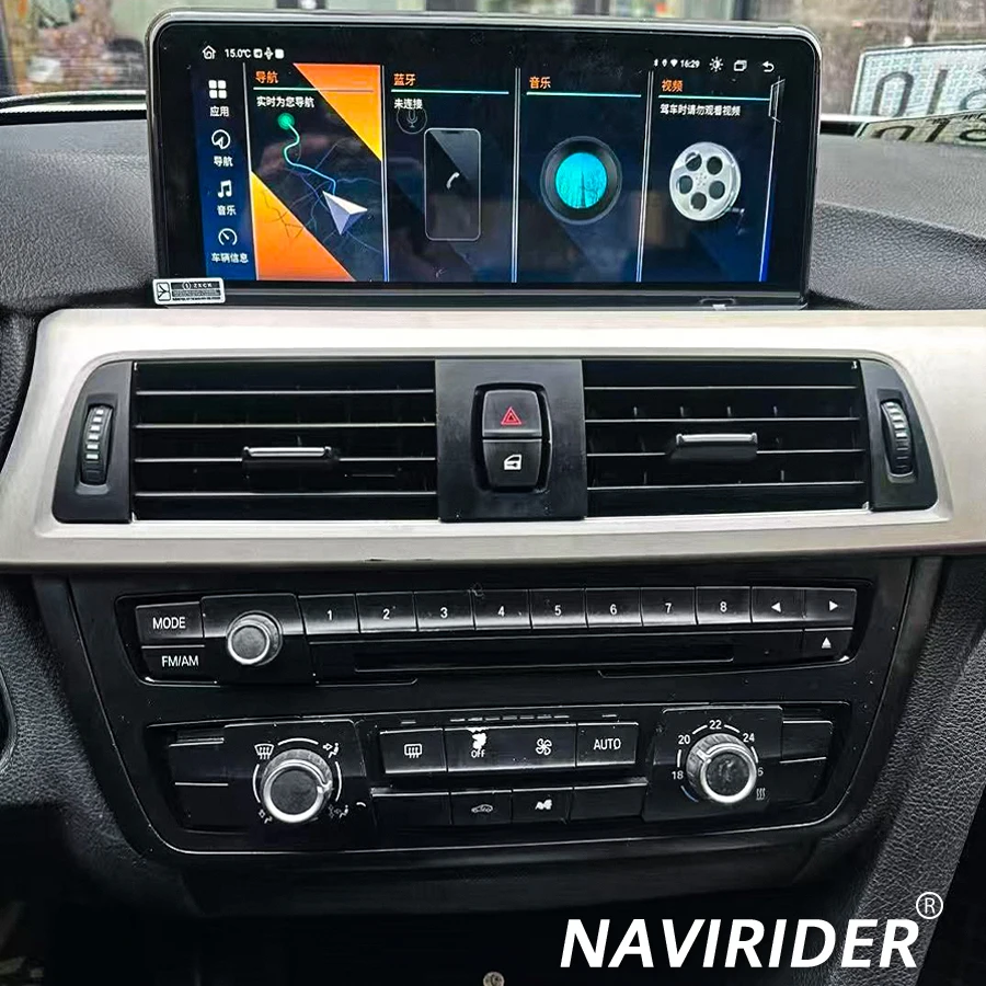 Car Radio For BMW 3 4 Series F30 F31 F32 F33  F34 F36 M3 F80 M4 F82 F83 2013-2017 DSP Android 14 Stereo  Screen 10.25''Carplay