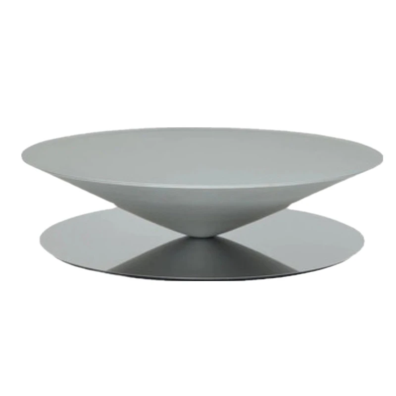 Cream Style Metal Cone Suspension UFO Tea Table