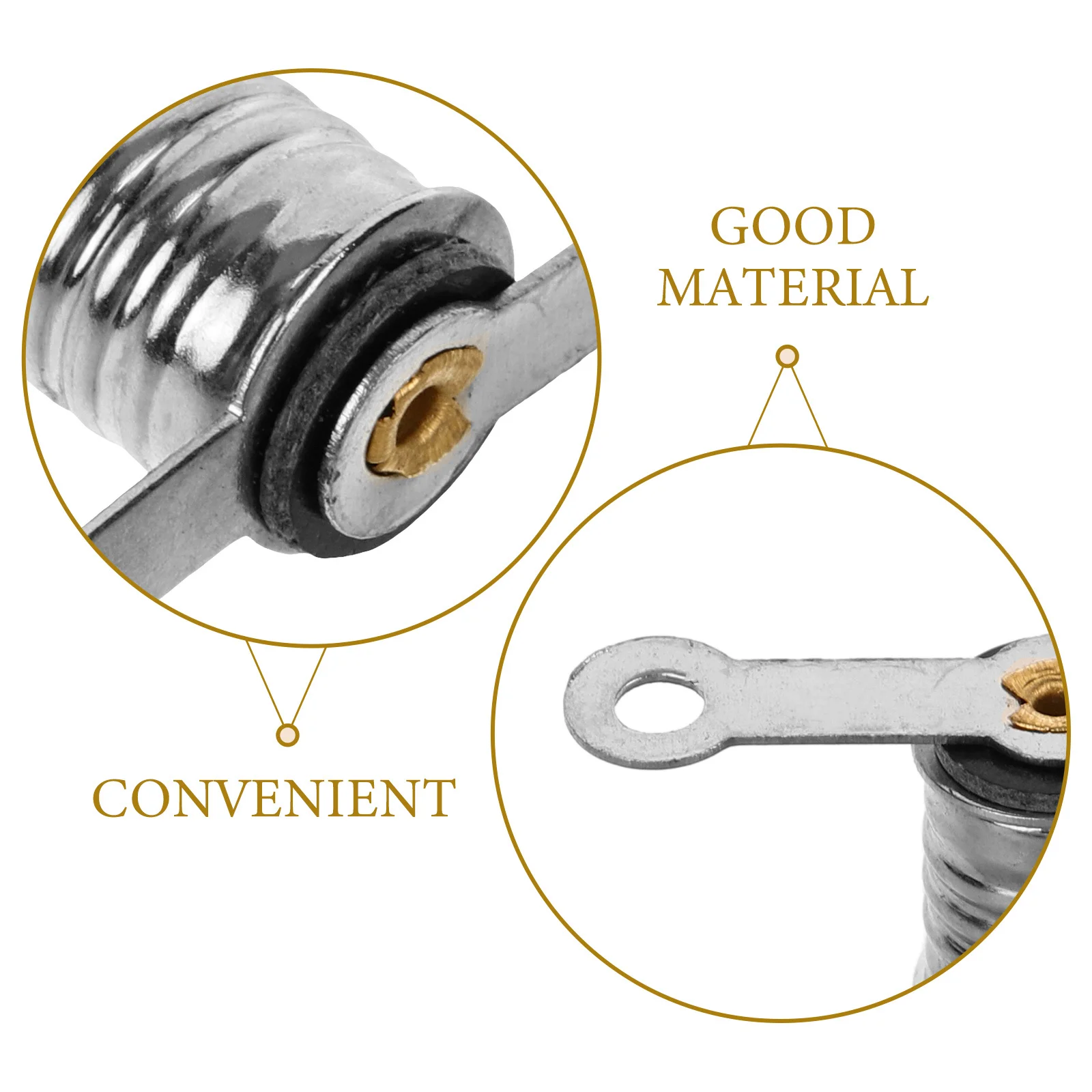 6 pezzi piccoli portalampade portalampada a vite facile da installare esperimento di fisica portalampada da laboratorio portalampada