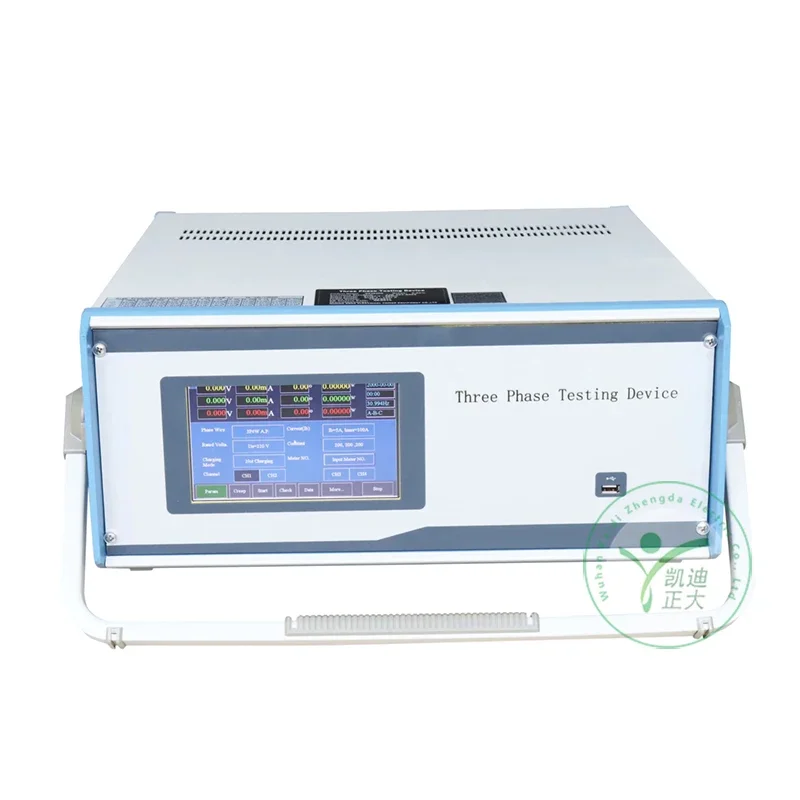Three phase portable standard energy meter test equipment of power engineering device