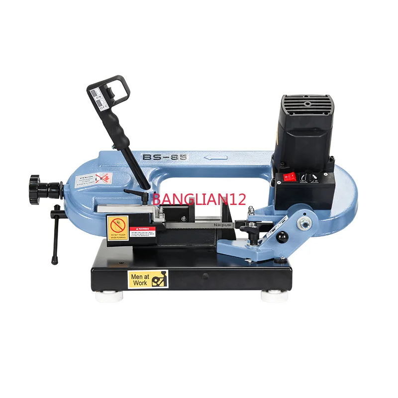 

Small Horizontal Metal Band Saw Portable Handheld Band Saw Hardware Universal Cutting Machine