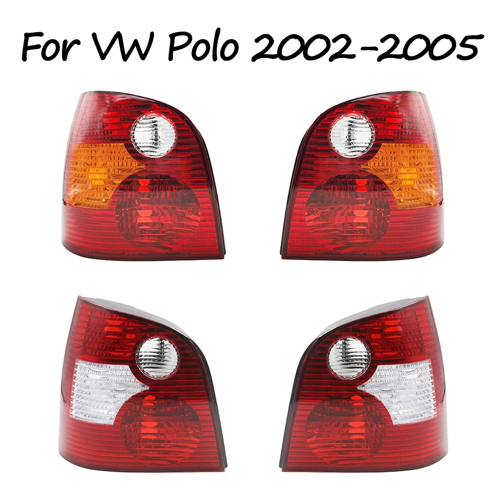 For VW Polo 2002 2003 2004 2005 Tail Lamp Rear Taillight Warning Light Reversing Light 6Q6945095B 6Q6945096B