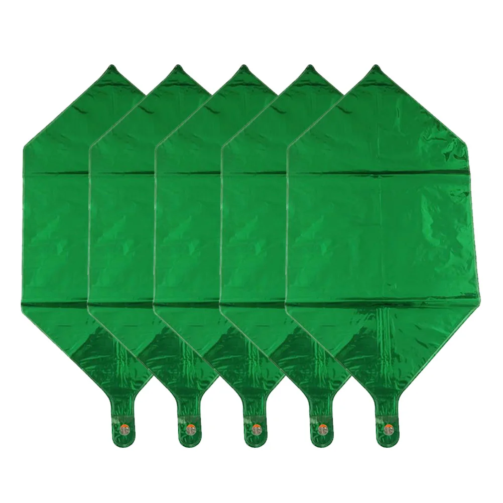 

5Pcs 24In Cube Foil Balloon Premium Aluminum Reusable Square Balloon for Party Backdrop Table Decor Photo Booth Props Rose Gold