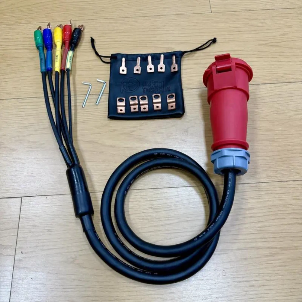 32A Power Conversion Cable Quick Connector Wiring Tool Distribution Cabinet Straight Through Box Adapter Power Cable