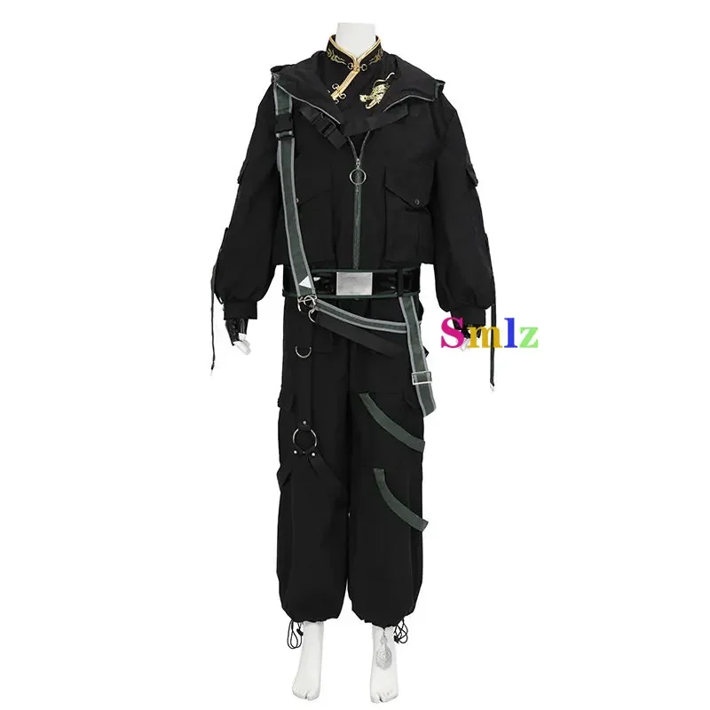 Devil Xiao cosplay anime impact cosplay costume men Xiao black suit jackets pants Halloween devil costume