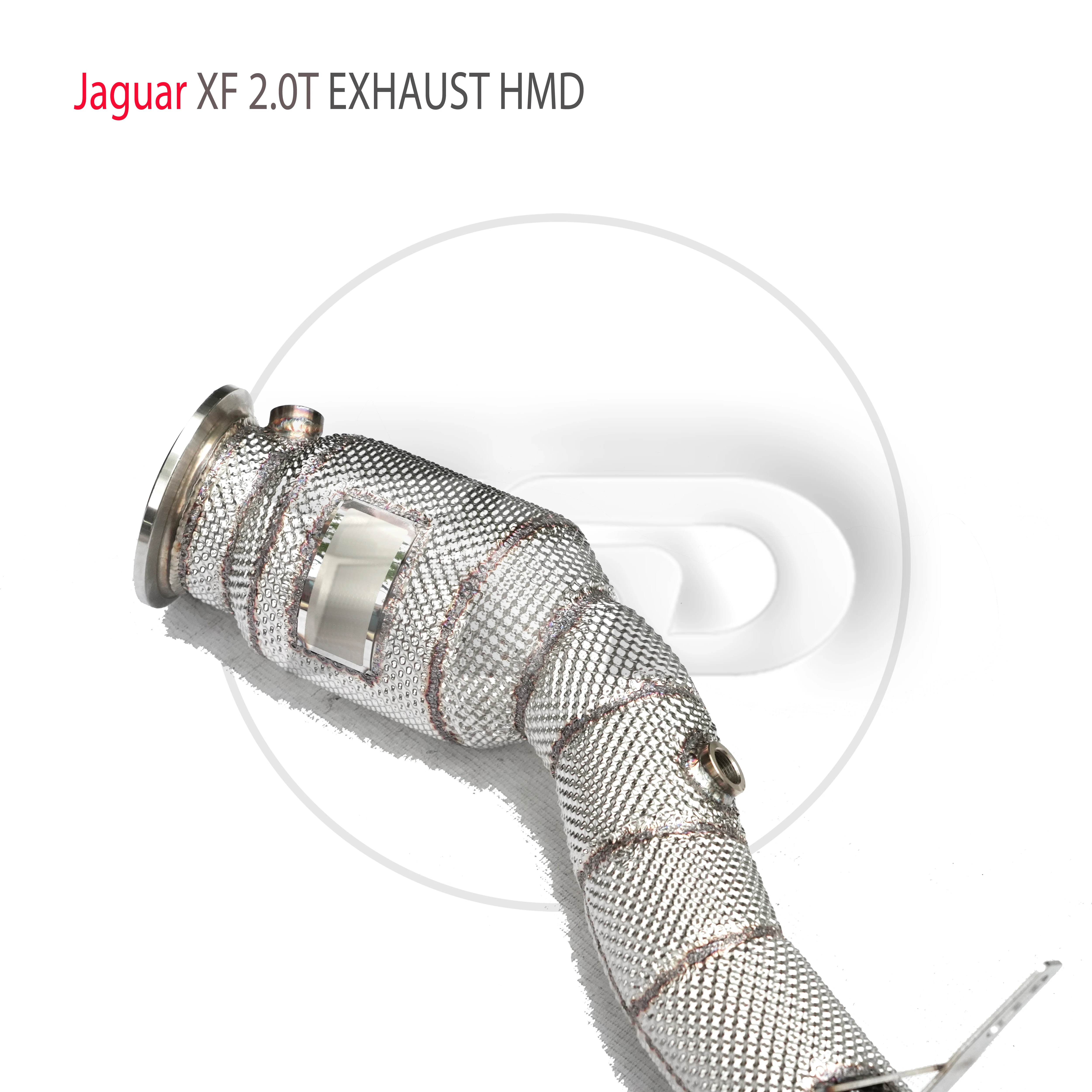 Даунпайп с высокой производительностью для Jaguar XF 2.0T HMD, автомобильные аксессуары, выхлопная система с каталитическим нейтрализатором