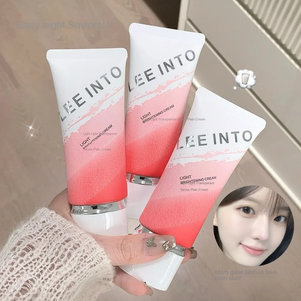 

Натуральный увлажняющий крем для ленивого лица, нелипкая невидимая жидкая основа для пор, освещающая тон кожи, BB-крем, основа для макияжа