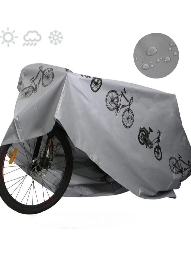 AliExpress Bicycle Gear Waterproof Raincover Bike Cover Outdoor Sunshine Cover MTB Bicycle Case Cover Bike Gear Bike Accessories