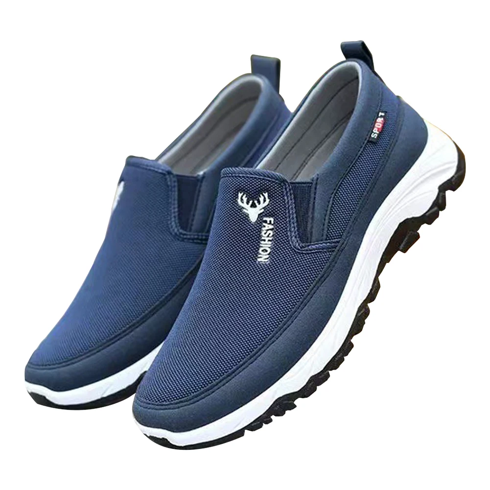 Men Penny Boat Shoes Sports Shoes Breathable Casual Travel Shoes Slip On Comfortable for Outdoor Activity Hiking Walking