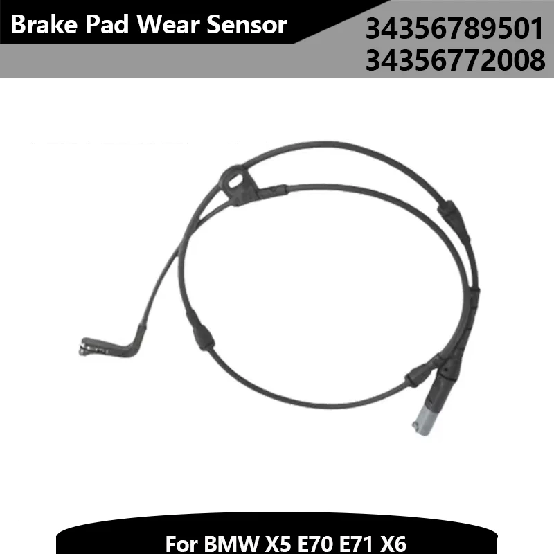 10pcs 34356789501 34356772008 Brake Pad Wear Sensor For BMW X5 E70 E71 X6 3435 6772 008 3435 6789 501 3435 6773 008