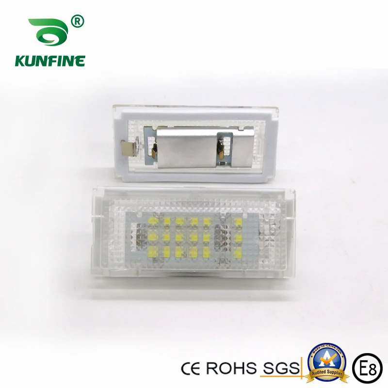2PCS Car LED Number License Plate Light LED License Lamp For BMW 46-4D 1998-2005 OEM No.51138236269 51138236854 - Image 5