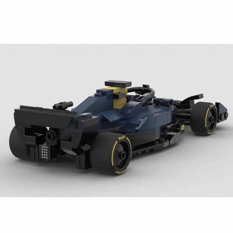 moc-214739-f1-rb21-レーシングカーモデル、293ピース、ステッカー付き、子供の誕生日プレゼント、クリスマスビルディングブロックおもちゃ