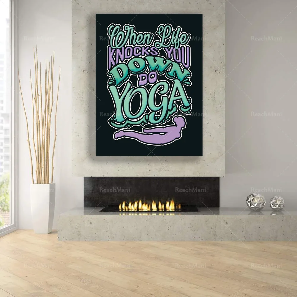 Yoga Wall Art,Yoga Studio Art,Yogi Gift,Yoga Pose Print,Yoga Poster Print,Meditation Room Art,Namaste Wall Art,Yoga Inspired