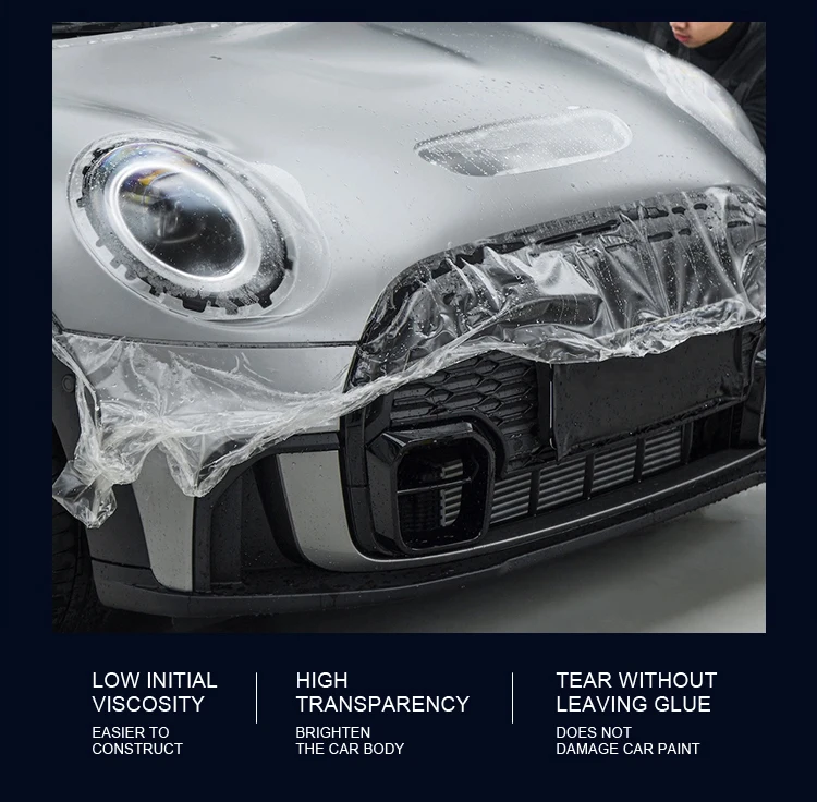 MOKPRO OEM aangepaste matte keramische matte kleur decoratieve PET PVC car wrap vinylfilm