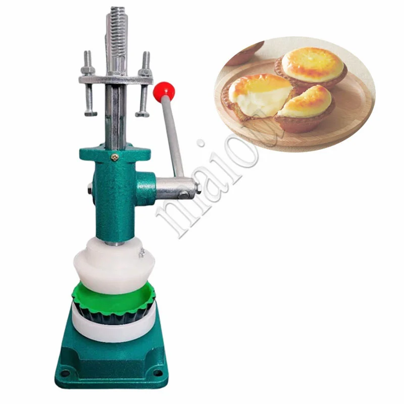 

Non-stick Manual Type Popular Egg Tart Making Dough Pressing Machine Egg Tart Skin Maker Commercial Eggtart Mould