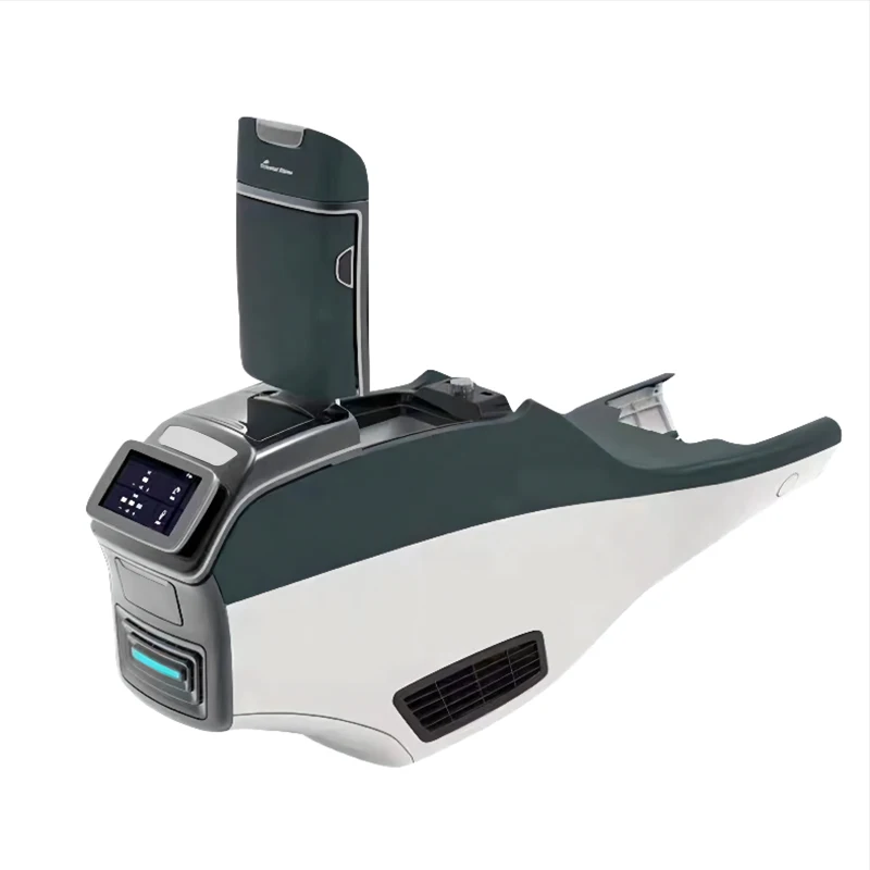 Luxury Car Center Console Armrest Box with Compressor Refrigerator Converted to Meybach Style for Benz Vito Vclass V250 W447