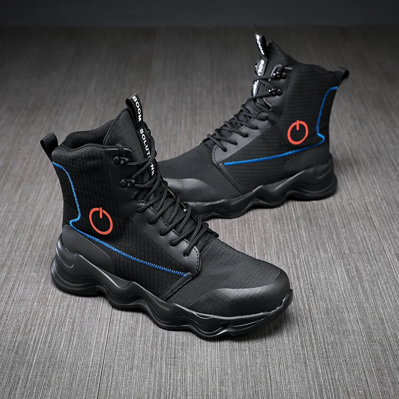 Work Boots Indestructible Safety Shoes Men Steel Toe Shoes Puncture-Proof Sneakers Male Footwear Shoes Women Non Slip Work Shoes