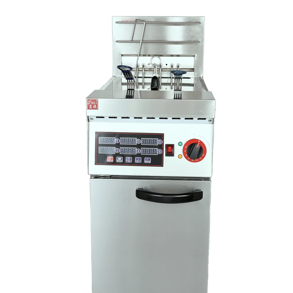 

Electric 1-Tank Fryer(2-Basket)