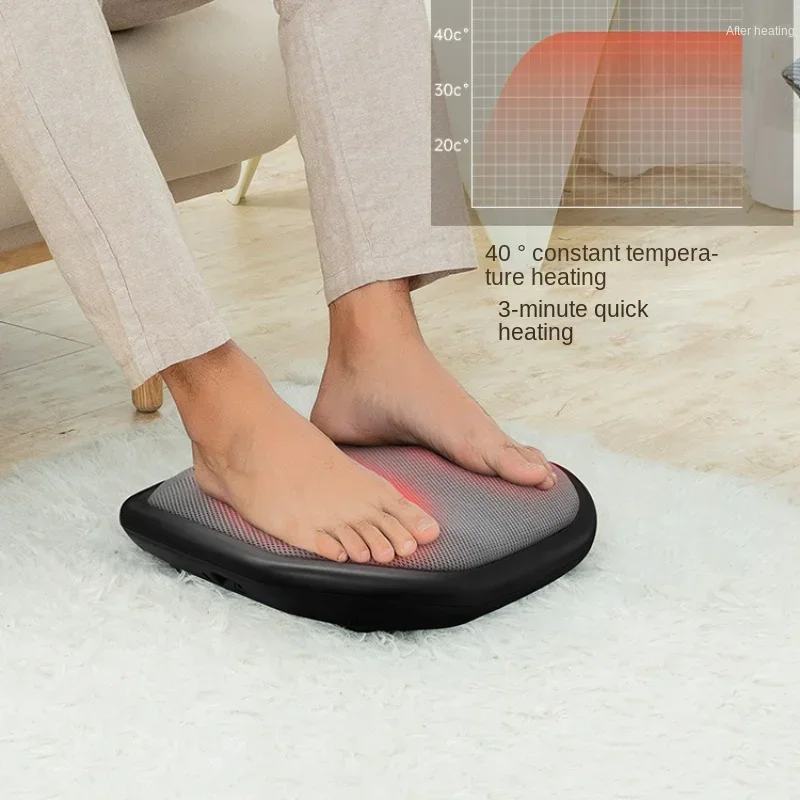 

4D Shiatsu Foot Massager, Kneading Sole Pedicure Machine, Meridian Dredging Device, Warped Plate Design for Enhanced Foot Relief