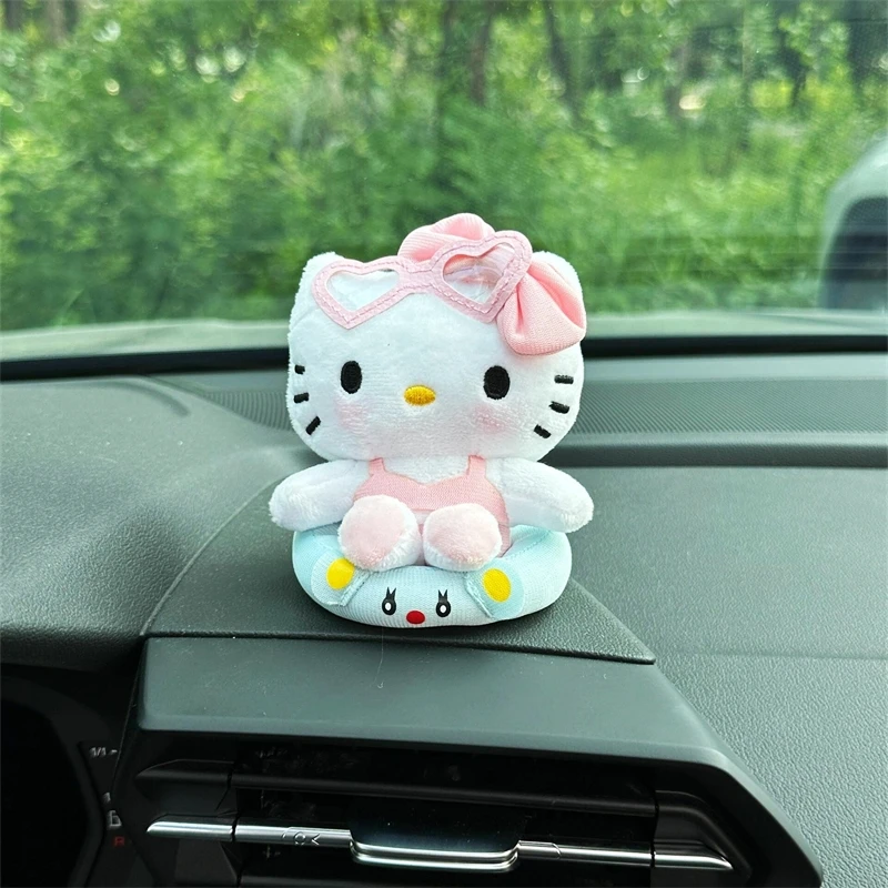 

Hello Kitty Car Ornaments Cute Interior Accessories Creative Center Console Decoration