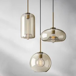 Moderne Glas Anhänger Licht Esszimmer Schlafzimmer Nacht Hängen Lampe Für Decke Küche Café Dekor Suspension Kronleuchter Leuchte