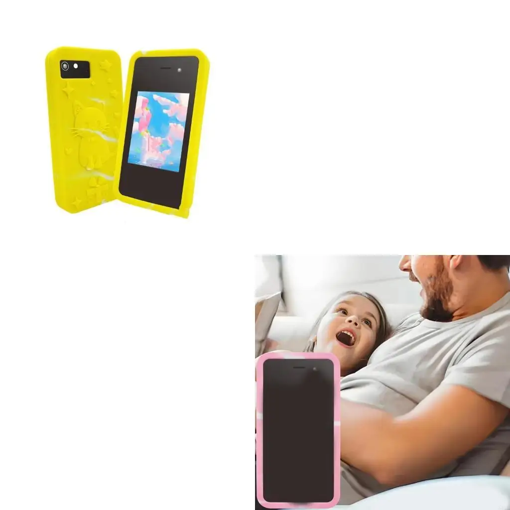 581F أطفال متعدد الوظائف يتعلمون الهاتف الذكي مع 18 تطبيقًا تعليميًا وشاشة