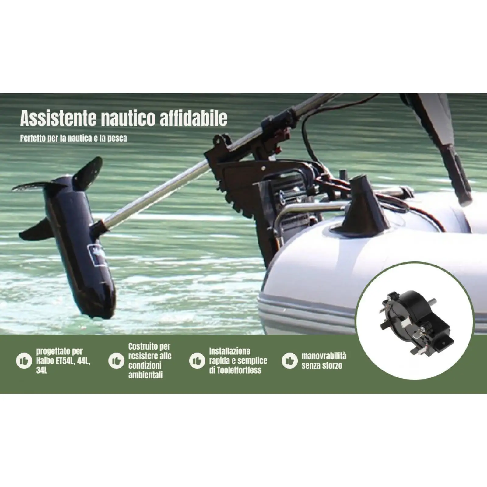 وحدة تحكم محرك كهربائي عالية الجودة لقوارب الكاياك والزوارق #5