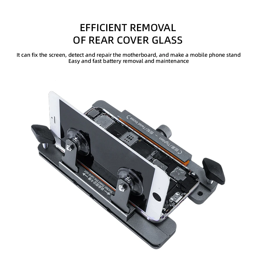 Accesorio multifunción para quitar la cubierta trasera del teléfono, protección contra la presión de la batería/pantalla colgante lateral/pantalla de desmontaje