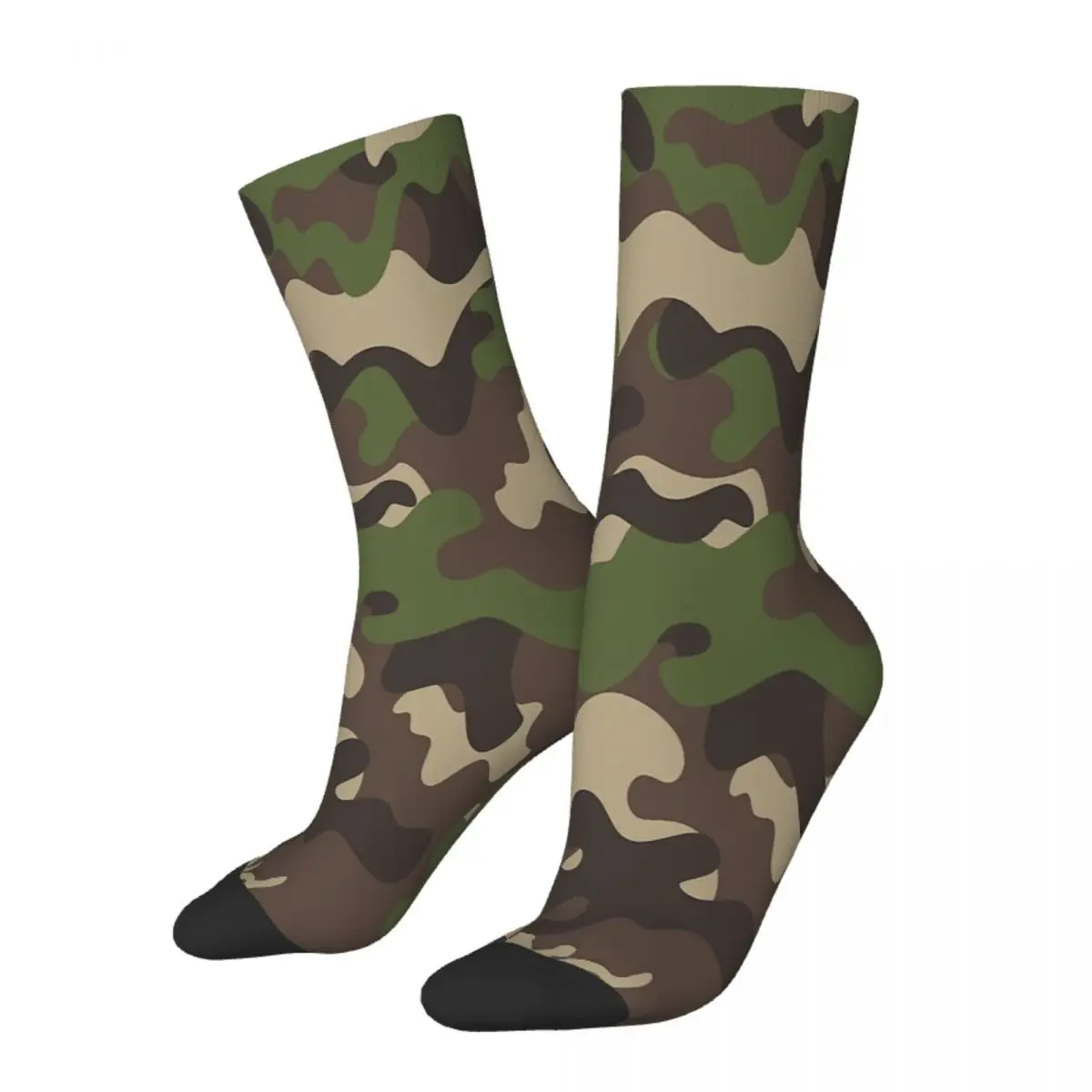 

Poster Camouflage Socks Male Mens Women Summer Stockings Polyester