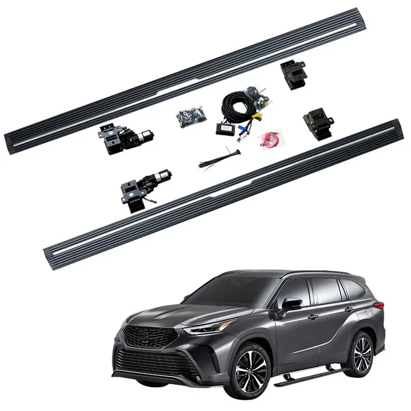 

In Stock Wear-Resistant Waterproof Electric Side Steps for 2010-2021 Highlander