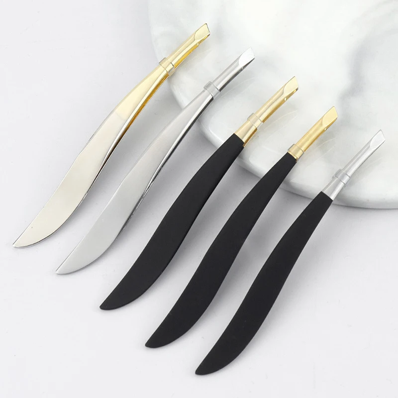 

One professional stainless steel eyebrow tweezers for hair removal is a convenient professional beauty and makeup tool for women