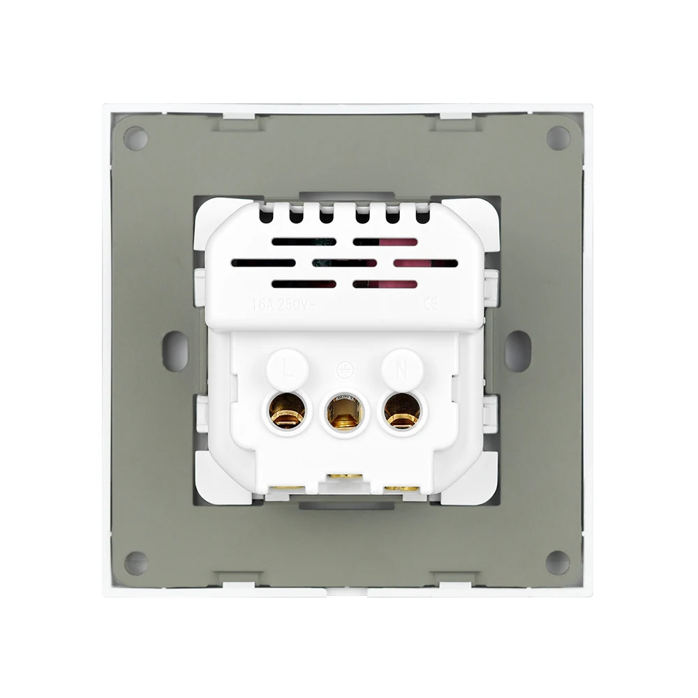 مقبس طاقة USB جداري من SRAN، تيار متردد 110 فولت - 250 فولت، لوحة كمبيوتر 16 أمبير، منفذ قابس كهربائي مدمج على الحائط، مقبس USB قياسي من الاتحاد الأوروبي 2A من النوع C