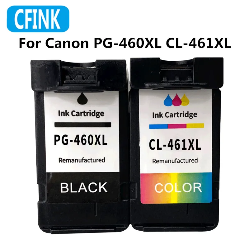 PG460XL CL461XL cartucho de tinta compatibles Canon PG-460XL CL-461XL cartucho de tinta TS5340 TS7440 Printer