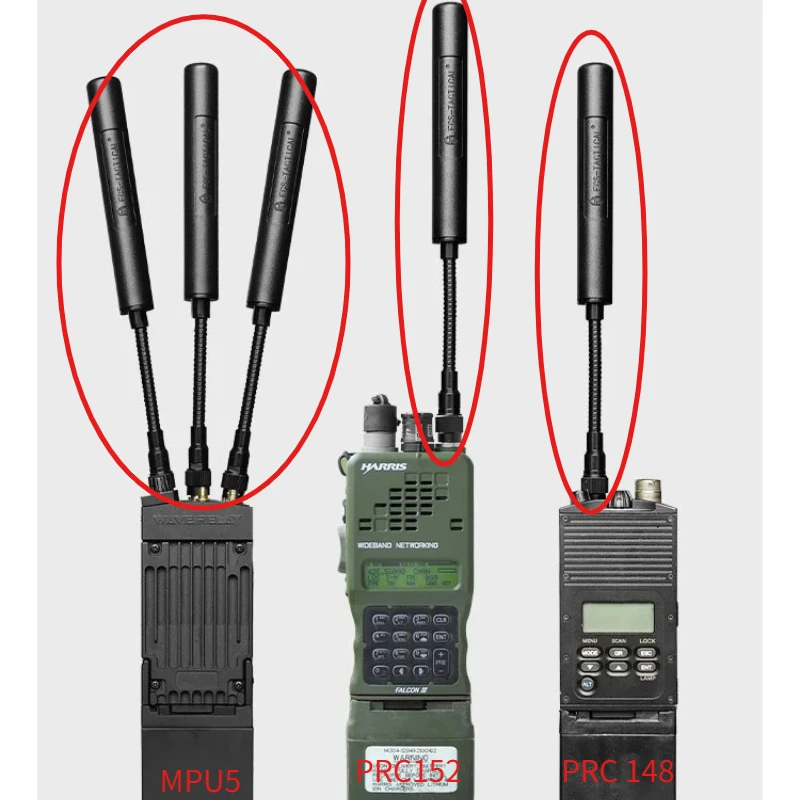 UHF Handheld Communication Equipment Replacement Parts Fit for MPU5 PRC152 148 Portable Radio