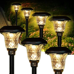 Solar Lawn Lights Outdoor Waterproof LED Garden Landscape Plug-in Projection Light Courtyard Road Light Outdoor Pathway Lighting