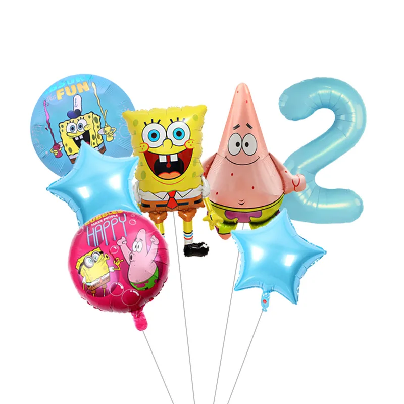 Niedlicher SpongeBob-Themen-Partykerzen-Geburtstagstorten-Topper für Kinderfeier-Dekoration – Detail 20