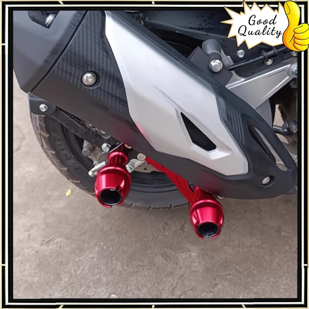 

Good Quality For VOGE motorcycle SR250GT modified parts exhaust pipe anti-fall rod front fork front wheel protection ball bumper