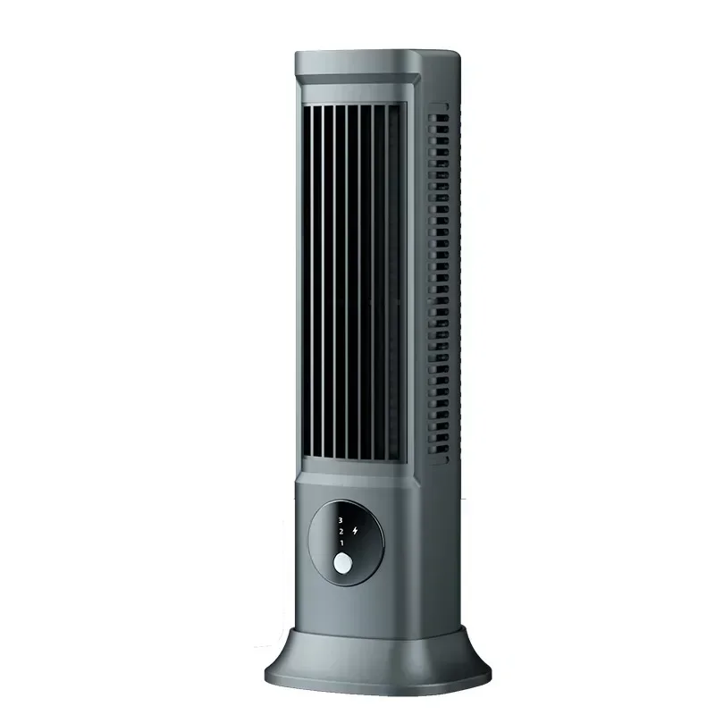 

L # For USB Large Wind Electric Desktop Fan Portable Air Conditioner Bladeless Fan Air Conditioner Office Dormitory Home Silent