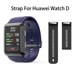 Silicone Watch band Strap for Huawei Watch D,Sports Wristbands Bracelet belt Without buckle For Huawei Watch D Replace Accessory