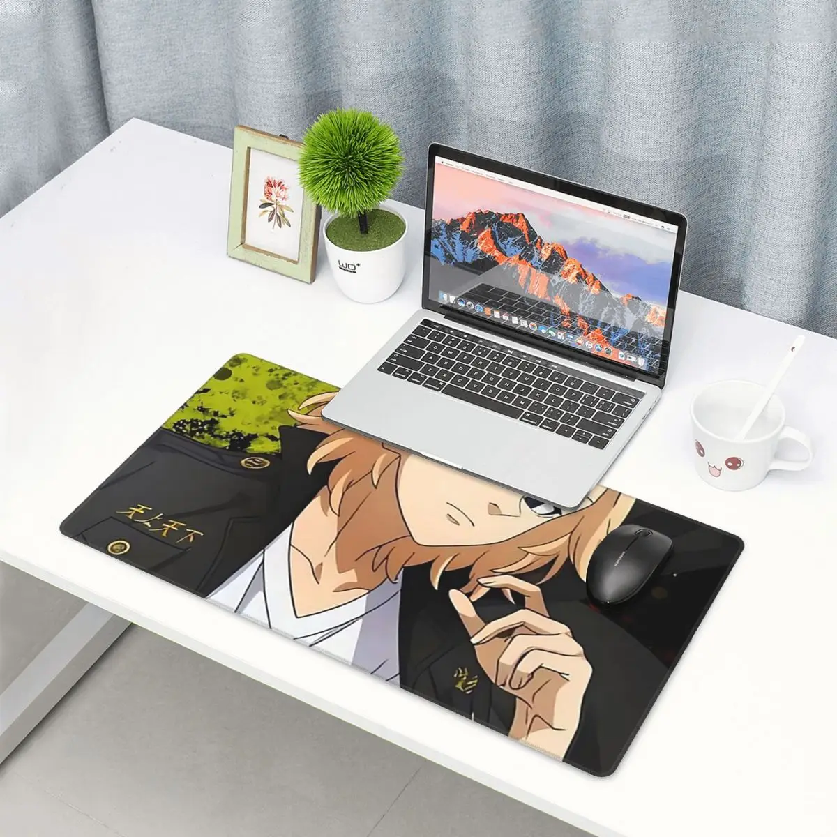 

Large Mouse Pad Anime Tokyo Revengers Kazutora Gamer PC Laptop Mats Keyboard Carpet Computer Gaming Office Accessories Desk Mat