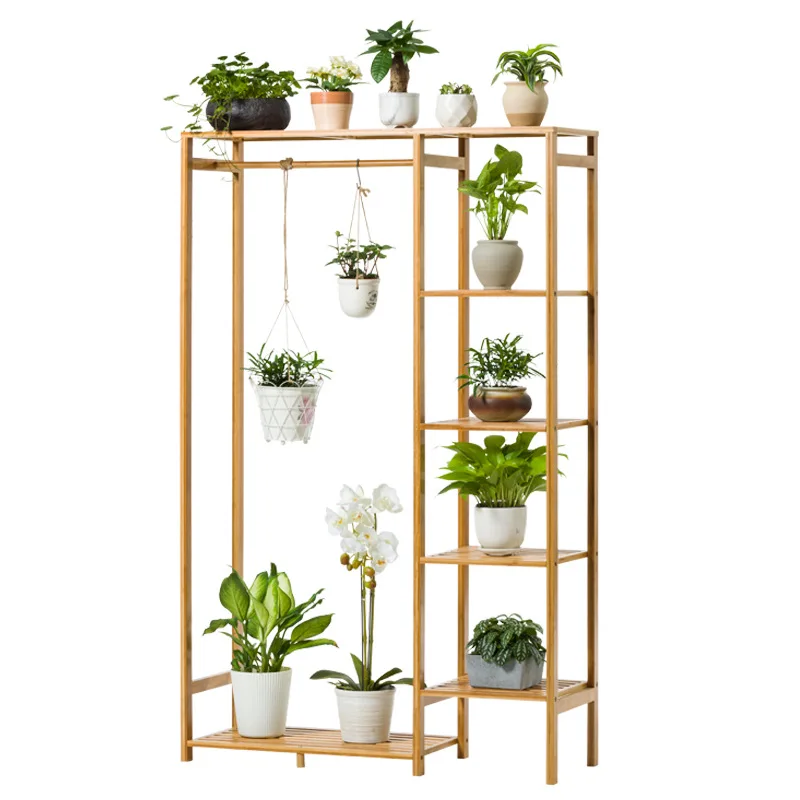 

Балконная полка для цветов Цветочный горшок Полка для растений Балкон Передвижная гостиная Холл