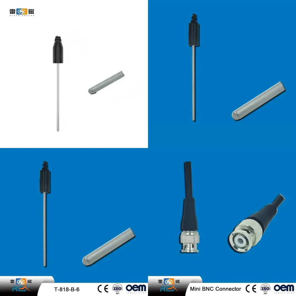 

T-818-B-6 10K Customized Thermistor Temperature Sensor Stainless Steel Electrode
